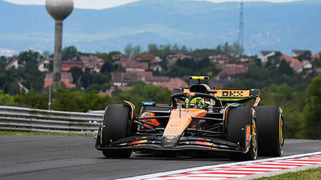 Lando Norris completes practice double at the Hungarian Grand Prix