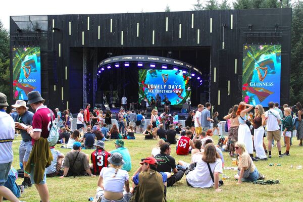 The Lovely Days stage at the All Together Now festival. Pic: Shannon Sweeney