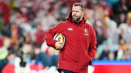 Andy Farrell not ruling out leading the Lions for New Zealand tour