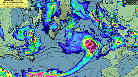 Storm Floris: Warnings in place with heavy rain, strong winds forecast
