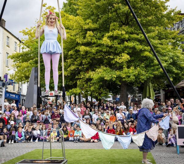 Now and Then, at Spraoi. Photo: Joe Evans