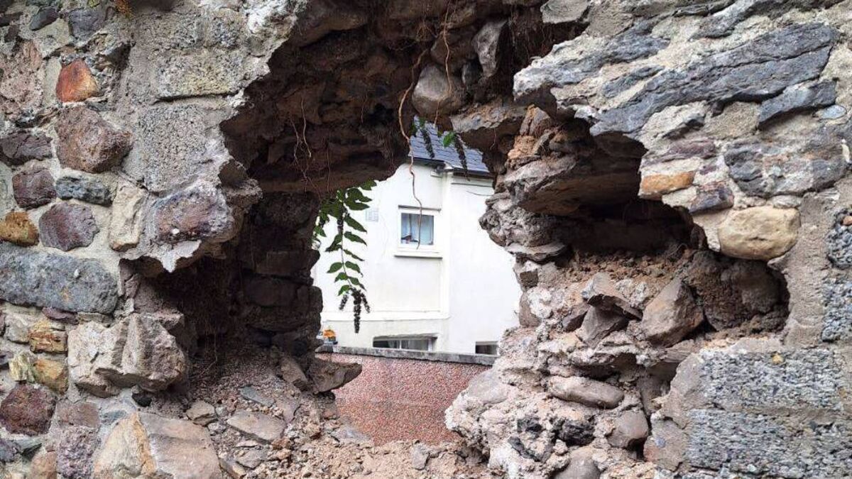 Waterford City's 900-year-old Norman walls vandalised 'Great Escape style'