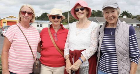 Walking group members enjoy the sights of County Waterford boardwalk amenity