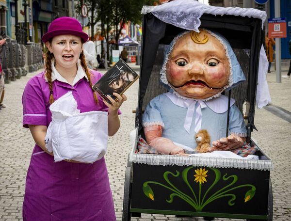 Baby Gareth, at Spraoi. Photo: Joe Evans