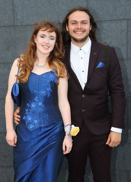 Leanna de Búrca and Rory Casey at the Ardscoil Na Mara Graduation Ball.