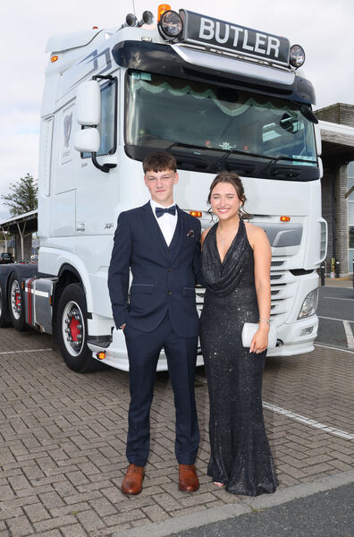  Sam Hamilton and Annie Kelly at the Ardscoil Na Mara Graduation Ball.