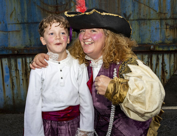  David and Lorraine Dunne pictured at the Spraoi Parade. Pic: Joe Evans