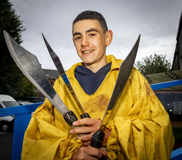  Ruarcc pictured at the Spraoi Parade. Pic: Joe Evans