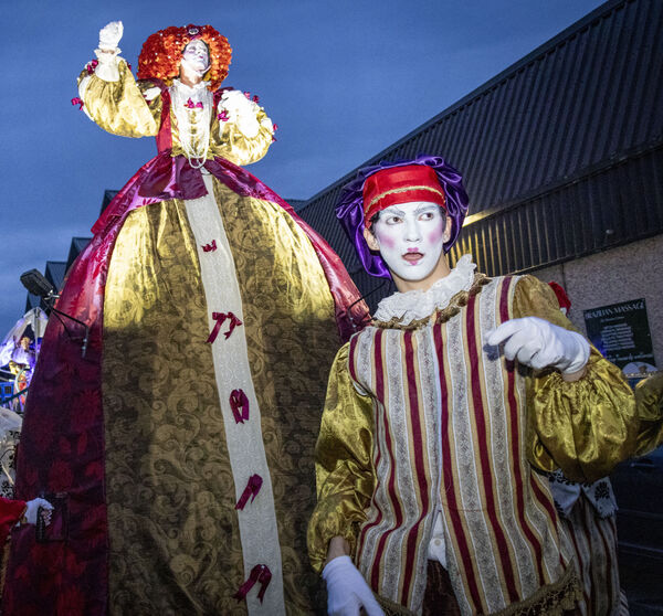 All dressed up for the Spraoi Parade. Pic: Joe Evans