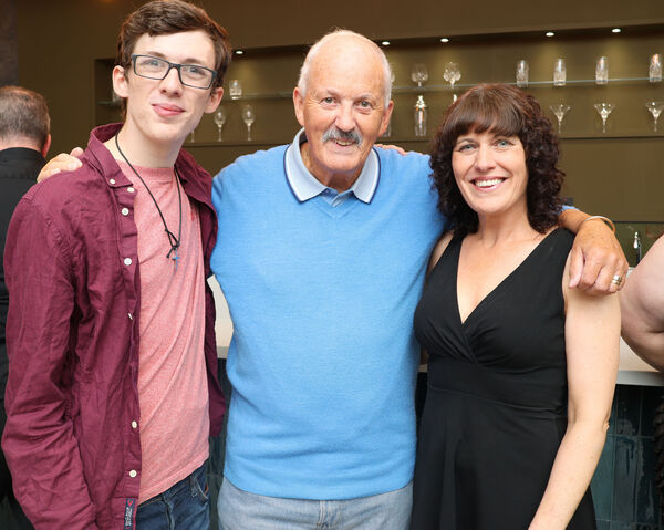 Jack Dixon, Ken Dixon and Ann Marie Collins at the House of Waterford Crystal for the launch and preview night of Jack Cunningham Productions show All Shook Up. Jack Dixon, Ken Dixon and Ann Marie Collins at the House of Waterford Crystal for the launch and preview night of Jack Cunningham Productions show All Shook Up.