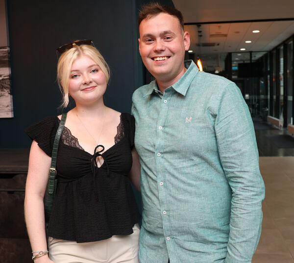 Hannah Walsh and Mark Aulsbery, RTS Heating & Cooling, sponsor, at the House of Waterford Crystal, for the launch/preview night of Jack Cunningham Productions show All Shook Up. Hannah Walsh and Mark Aulsbery, RTS Heating & Cooling, sponsor, at the House of Waterford Crystal, for the launch/preview night of Jack Cunningham Productions show All Shook Up.
