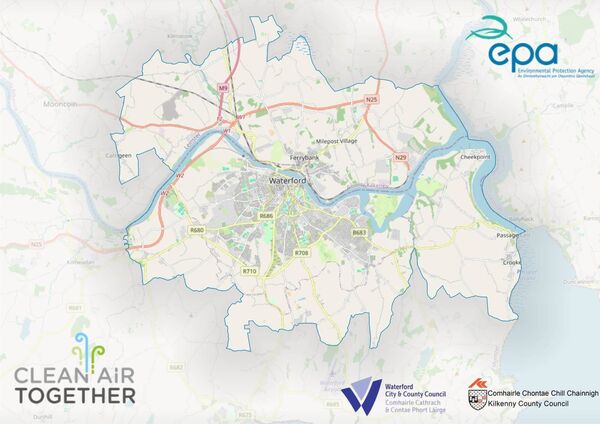 The initiative will measure air quality in Waterford City and its environs