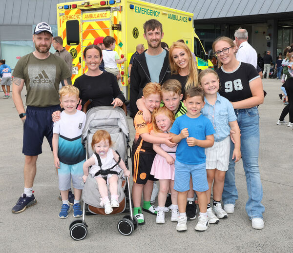 The Cullen, Moloney and Cooper familys, pictured at the Waterford Fire Station open day. Photo: Joe Evans The Cullen, Moloney and Cooper familys, pictured at the Waterford Fire Station open day. Photo: Joe Evans