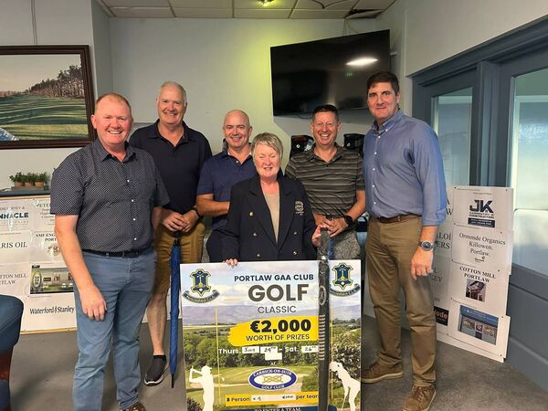 The Portlaw GAA club golf classic was a great success 