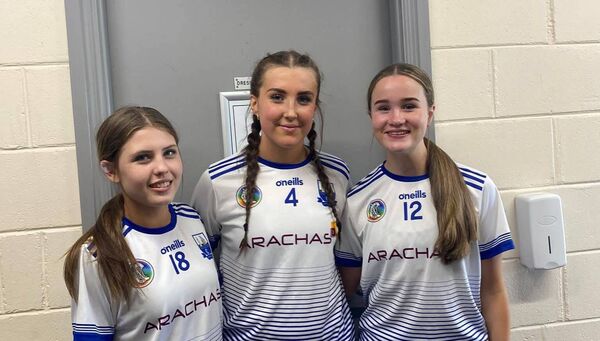 Well Done to Chloe R, Sarah O’C and Layla O’R who togged out for the Waterford U15 team for the recent Munster U15 Blitz. 