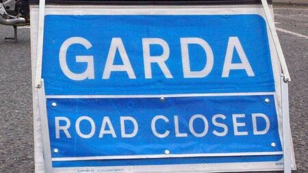 Emergency services at the scene of Waterford accident