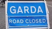 Emergency services at the scene of Waterford accident