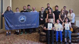 Sail Training Ireland bursaries awarded in Waterford's City Hall
