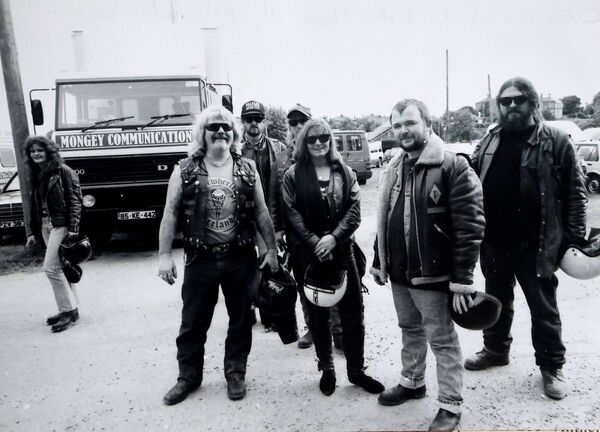 Custom and Classic bike show at Kilmeaden back in 1993.