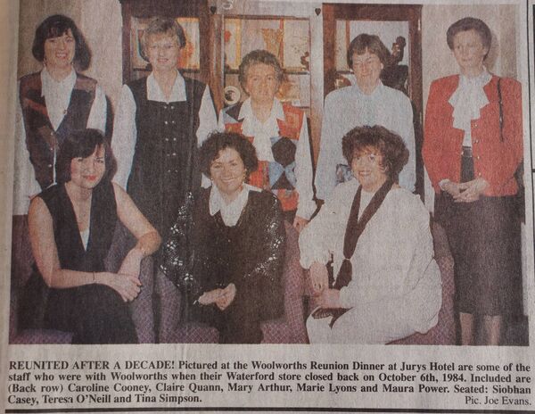 From The Archives sees Waterford News &amp; Star photographer, Joe Evans, go through the newspaper records to pick out photos from Waterford's past.