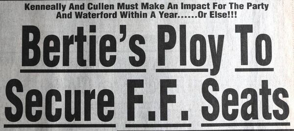From The Archives sees Waterford News &amp; Star photographer, Joe Evans, go through the newspaper records to pick out photos from Waterford's past