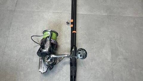 The Gardaí are hoping to reunite this fishing rod with its owner. Pic: An Garda Siochána Waterford FB