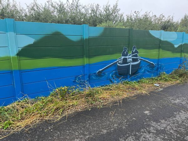 The new mural will adorn the Ferrybank stretch of the Greenway. Pic: Ferrybank Community Newsletter FB page The new mural will adorn the Ferrybank stretch of the Greenway. Pic: Ferrybank Community Newsletter FB page
