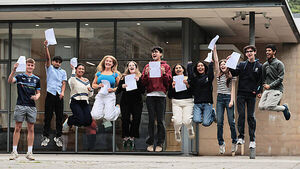 Joy and relief for A-level students in North as hard work pays off on results day