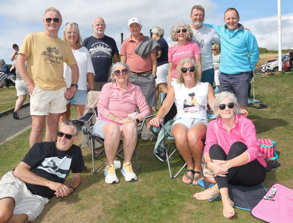 The Guillamene swimmers at the Tramore Hospice Support Group coffee morning in memory of Gerry Rush at the Guillamene, Tramore. All Photos: Joe Evans The Guillamene swimmers at the Tramore Hospice Support Group coffee morning in memory of Gerry Rush at the Guillamene, Tramore. All Photos: Joe Evans