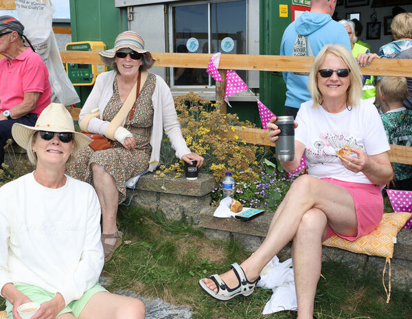 Rita, Elaine and Enda, at the Tramore Hospice Support Group coffee morning in memory of Gerry Rush at the Guillamene, Tramore. Rita, Elaine and Enda, at the Tramore Hospice Support Group coffee morning in memory of Gerry Rush at the Guillamene, Tramore.