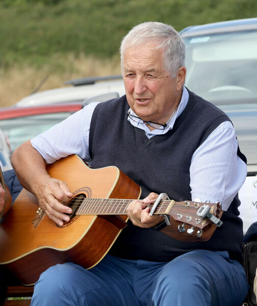 Tony Kavanagh, Waterford Male Voice Choir, at the Tramore Hospice Support Group coffee morning in memory of Gerry Rush at the Guillamene, Tramore. Tony Kavanagh, Waterford Male Voice Choir, at the Tramore Hospice Support Group coffee morning in memory of Gerry Rush at the Guillamene, Tramore.