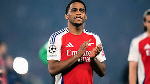 Arsenal defender Jurrien Timber rates the club’s Premier League title chances