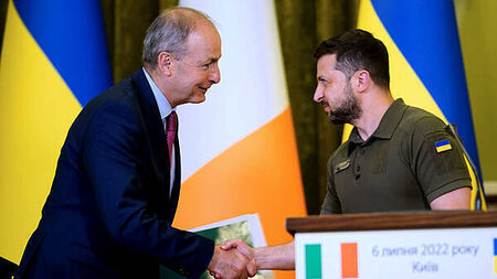 Ukraine needs long-term security guarantees, says Taoiseach