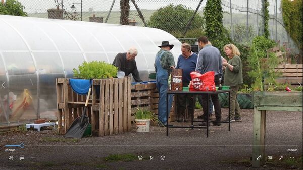 Some of the members on the Social Therapeutic Horticulture Course with tutor, Bernadette Kervick. Pic: Summer Venn-Keane