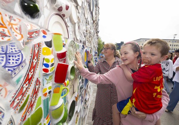 Pictured are Lilly, Regina and Fionn Byrne. Photograph: Patrick Browne
