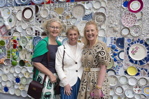Pictured are Sheila Galavan, Oren Byrne and Nollaig Healy SETU Calmast. Photograph: Patrick Browne