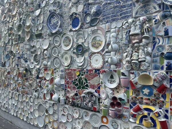 Crockery wall in dungarvan