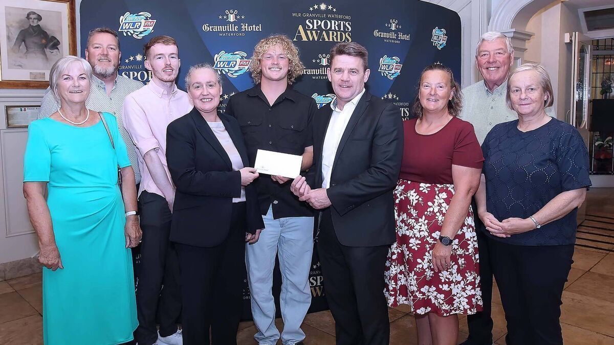 Tom Breen crowned July winner of Waterford Sports Awards