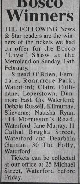 Waterford News & Star photographer, Joe Evans, go through the newspaper records to pick out photos and headlines from Waterford's past Waterford News & Star photographer, Joe Evans, go through the newspaper records to pick out photos and headlines from Waterford's past