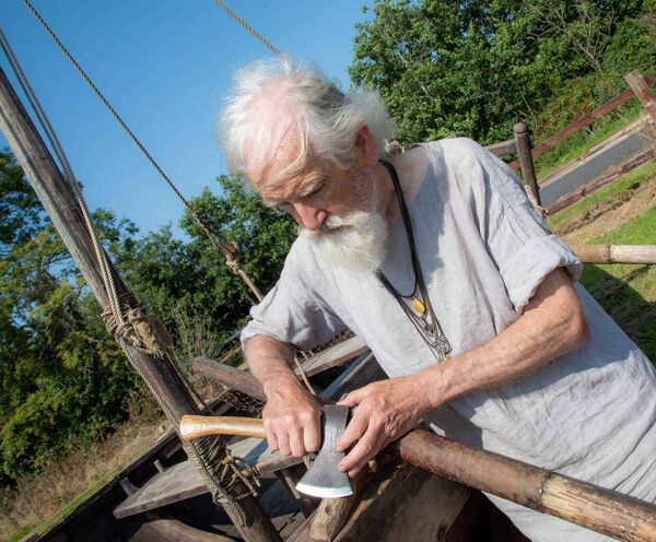 Paul Kavanagh, Boat Builder. Photo: John Power
