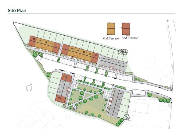 Church View is comprised of 13 beautifully designed three-bedroom homes.