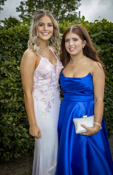 Keelin and Evie at the Abbey Community College Debs Ball. Keelin and Evie at the Abbey Community College Debs Ball.