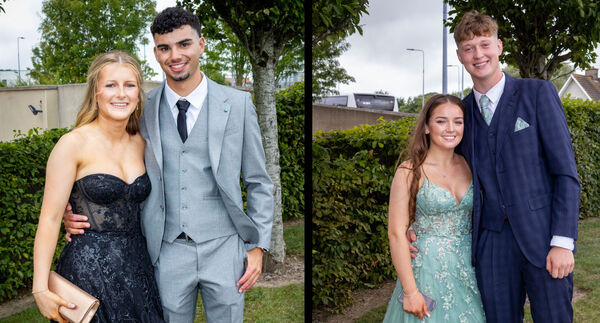 Cliodhna Power and Damien Walsh, (left), and Moilli Connolly and Rhys Morgan (right) at the Abbey Community College Debs Ball. Cliodhna Power and Damien Walsh, (left), and Moilli Connolly and Rhys Morgan (right) at the Abbey Community College Debs Ball.
