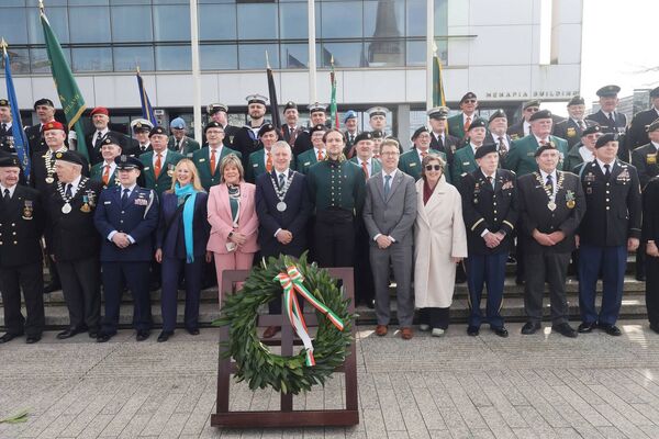 Pictured at the Thomas Francic Meagher, 177th Anniversary Tricolour Celebration. Photo: Joe Evans Pictured at the Thomas Francic Meagher, 177th Anniversary Tricolour Celebration. Photo: Joe Evans