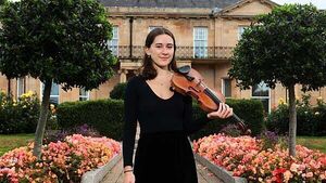 Rare 245-year-old violin presented to new leader of Ulster Youth Orchestra from Cork Rare 245-year-old violin presented to new leader of Ulster Youth Orchestra from Cork