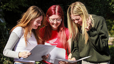 Wave of elation and relief sweeps across Dublin school for Leaving Cert students