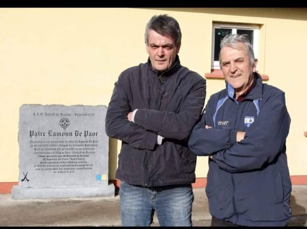 Eddie Cunningham, Tallow, pictured on the right