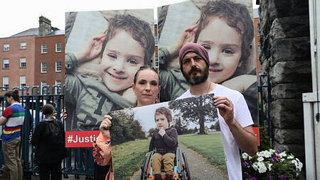 'We watched him deteriorate, cry in pain, struggle to breathe': Parents of Harvey Morrison Sherratt