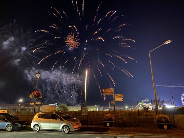 The Tramore fireworks were spectacular again this year. The Tramore fireworks were spectacular again this year.