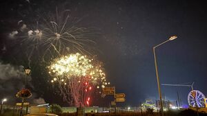 WATCH: Tramore fireworks in County Waterford mark the summer season nearing its end WATCH: Tramore fireworks in County Waterford mark the summer season nearing its end